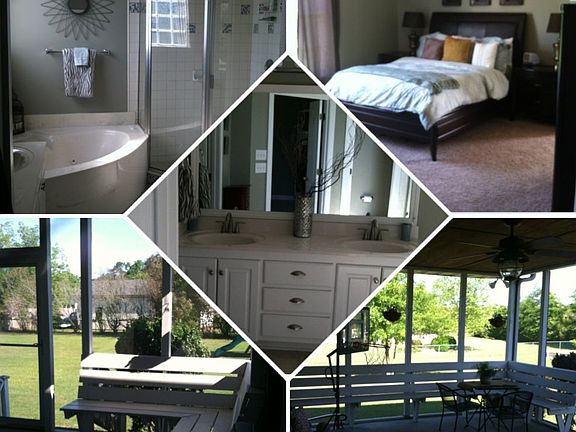Master Bath and bedroom