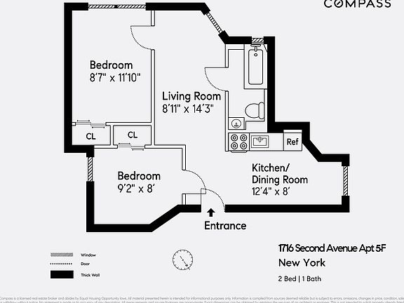 2nd image of 1716 2nd Ave APT 5F
