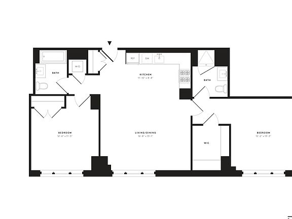 2nd image of 535 W 43rd St APT N15c