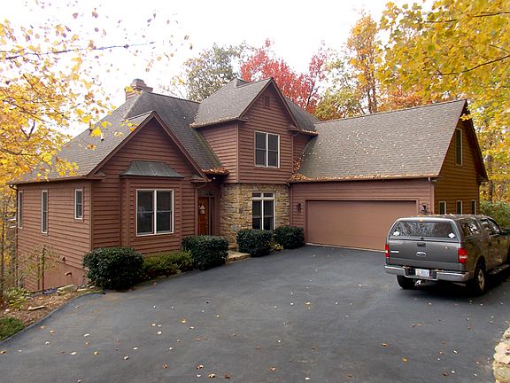 facing south west from drive