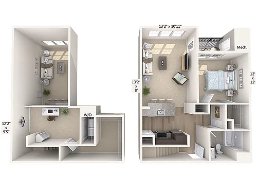 Floor plan A3L-1116sq-Stainless
