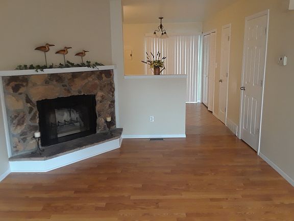 livingroom with fire place