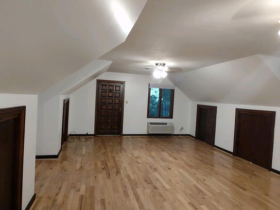 Studio view. Fresh new paint and new lighting with ceiling fans.