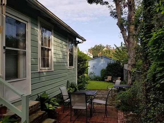 partial of rear yard
