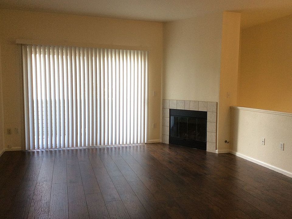 living room with new flooring