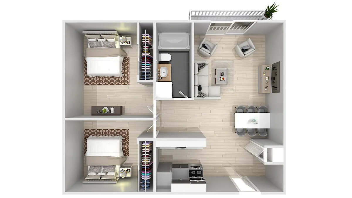 Floor plan 2X1