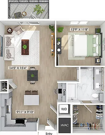 The Penstone Apartments & Townhomes — Photo 33