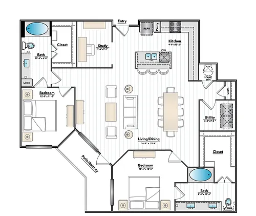 Floor plan B4
