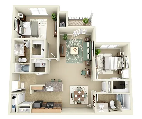 Floor plan Cypress