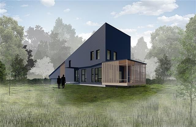 Peak House Option From Side