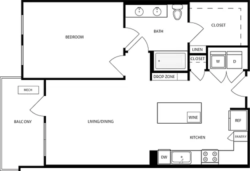 Floor plan A10