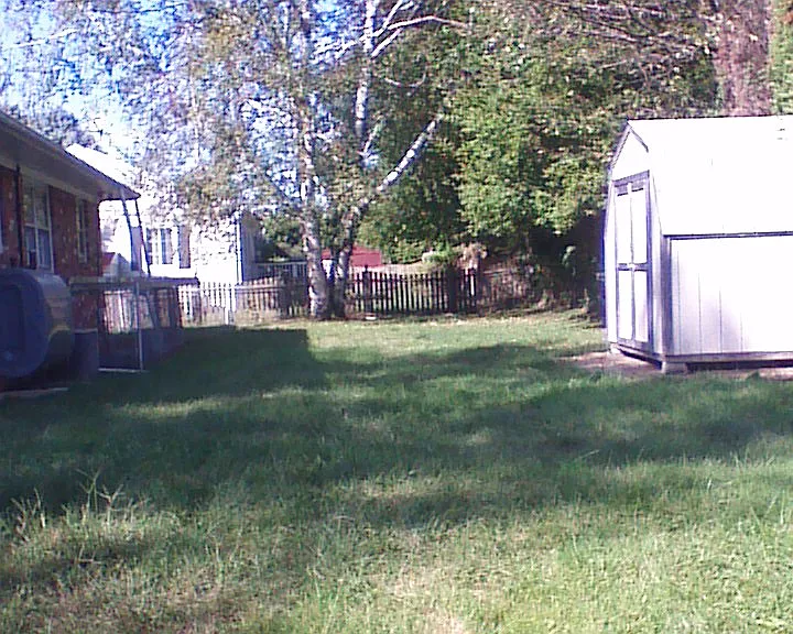 Large fenced in back yard.