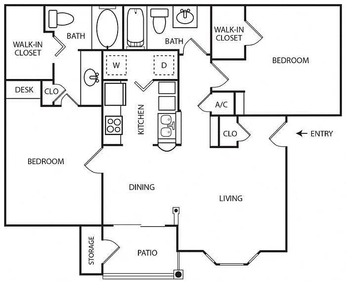 Floor plan B2