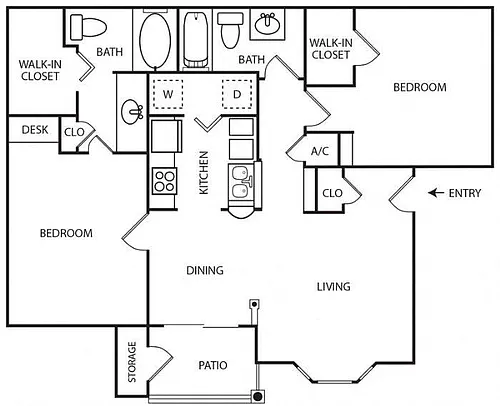 Floor plan B2