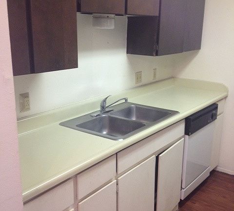 counter top space & sink