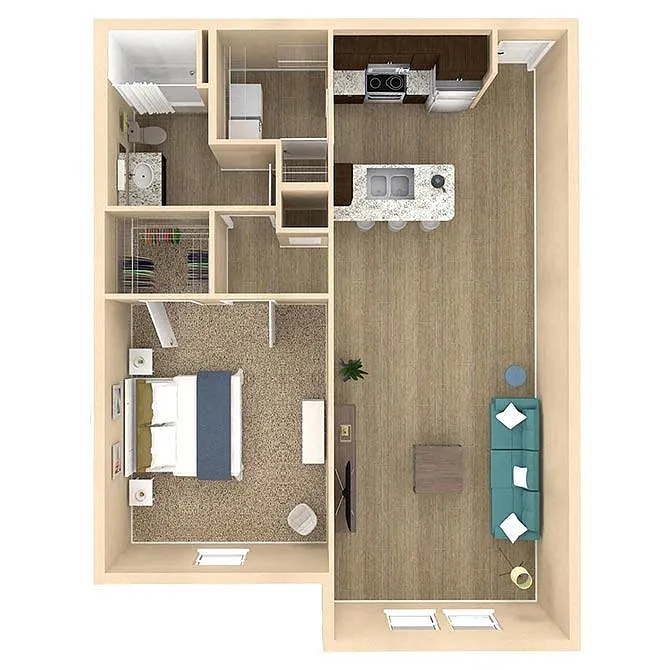 Floor plan Sanctuary