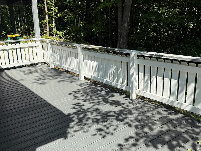 New Trex deck installed summer of 2025