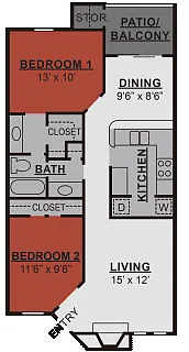 Floor plan B1