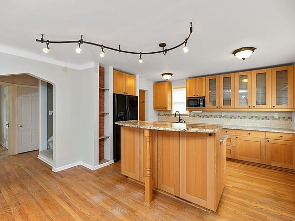 Clean modern Cabinetry with Glass Accent Doors