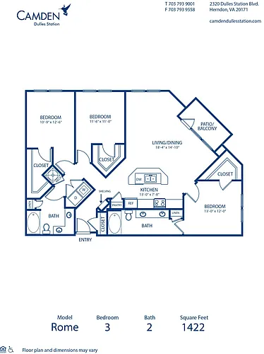 Floor plan Rome