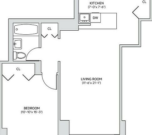 2nd image of 200 W 60th St APT 3H