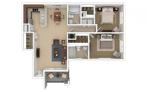 Floor plan Inlet South 1