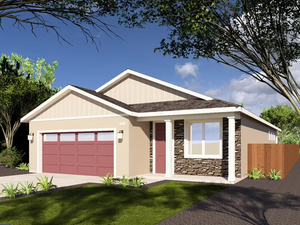 1460 Sq Ft Elevation A-1 Plan, Peach Tree Estates