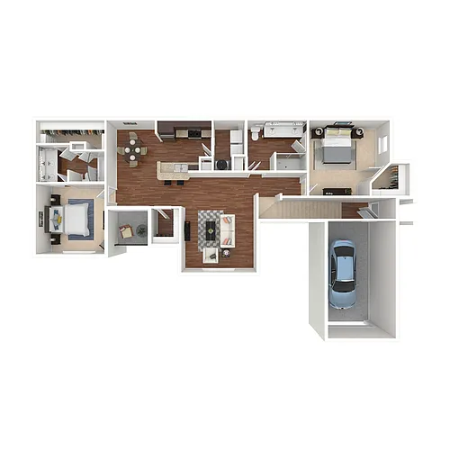 Floor plan Sunburst