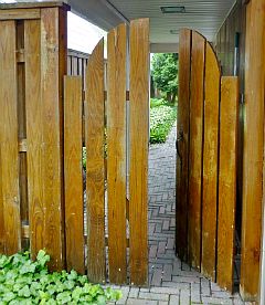 Custom Built Privacy Fence