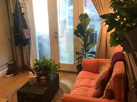 entry and living area
