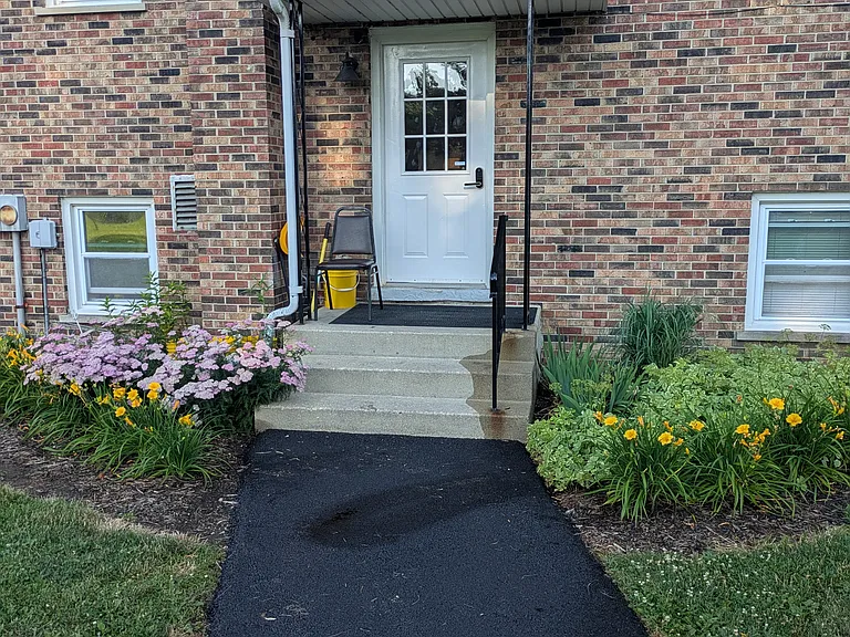 Rear entrance