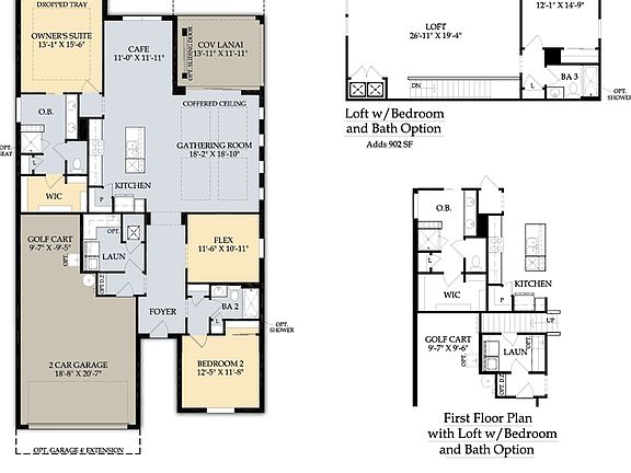 Second Floor Options