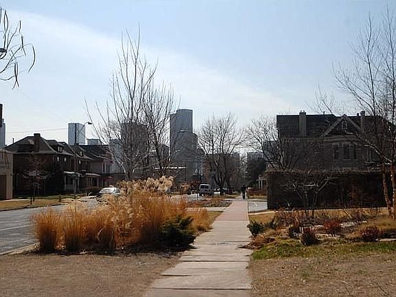 Downtown View From Front of House