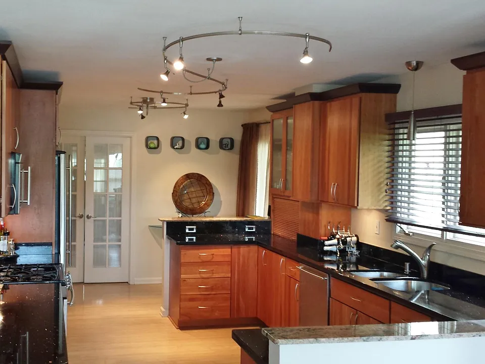 Remodeled kitchen