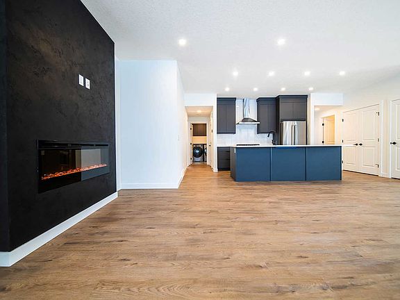 A photo of the great room of the Hyde model in Crown Park by Brookfield Residential