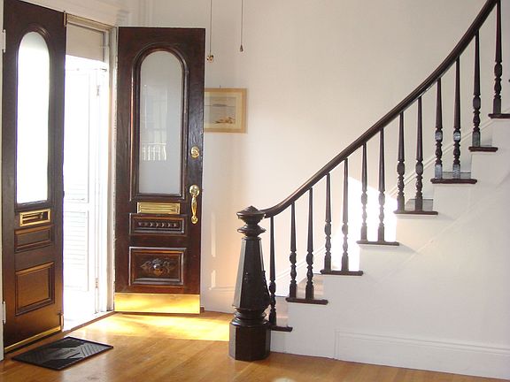 front entrance way and stairs