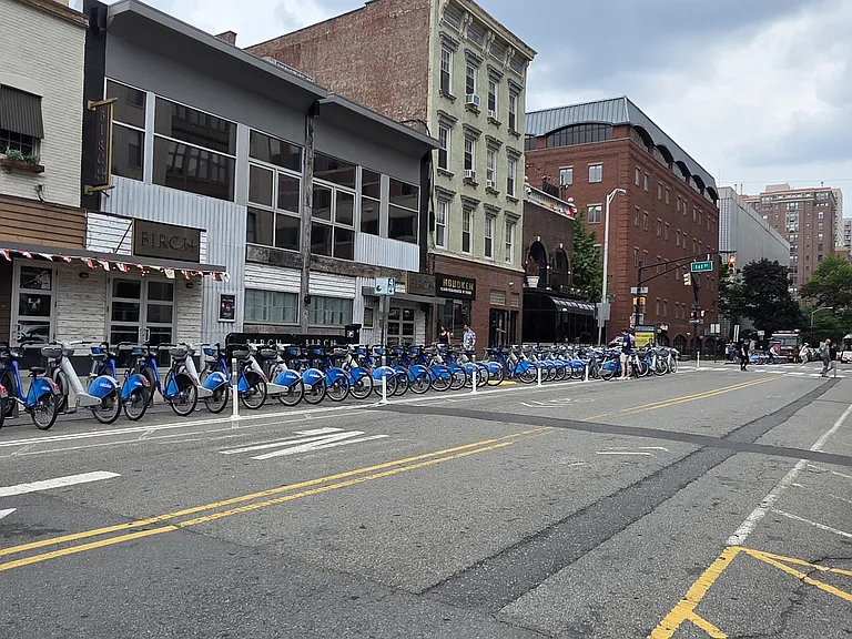 Citi bike near Path Station