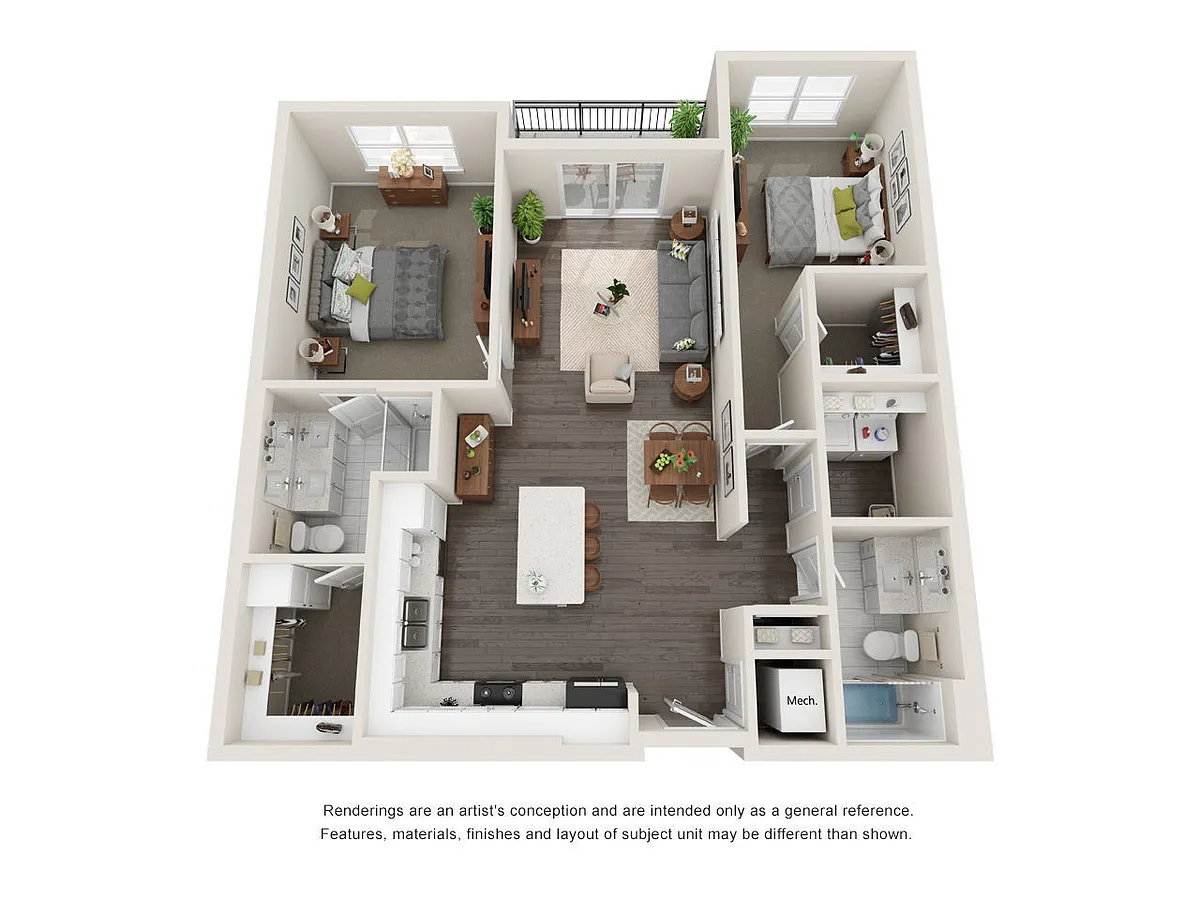 Floor plan B7