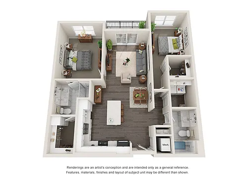 Floor plan B7