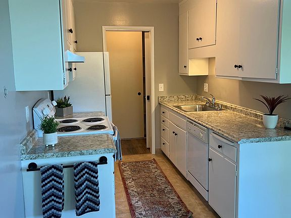 kitchen with nice layout and tile floors