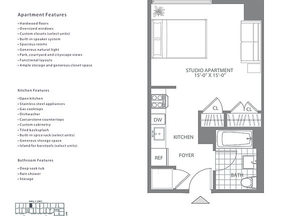 2nd image of 101 Bedford Ave APT D211
