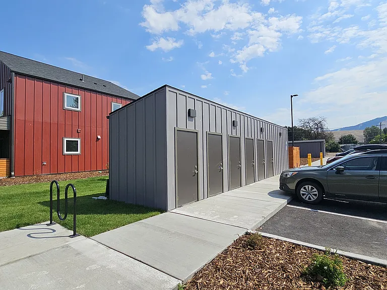 Detached storage
Off-street parking
