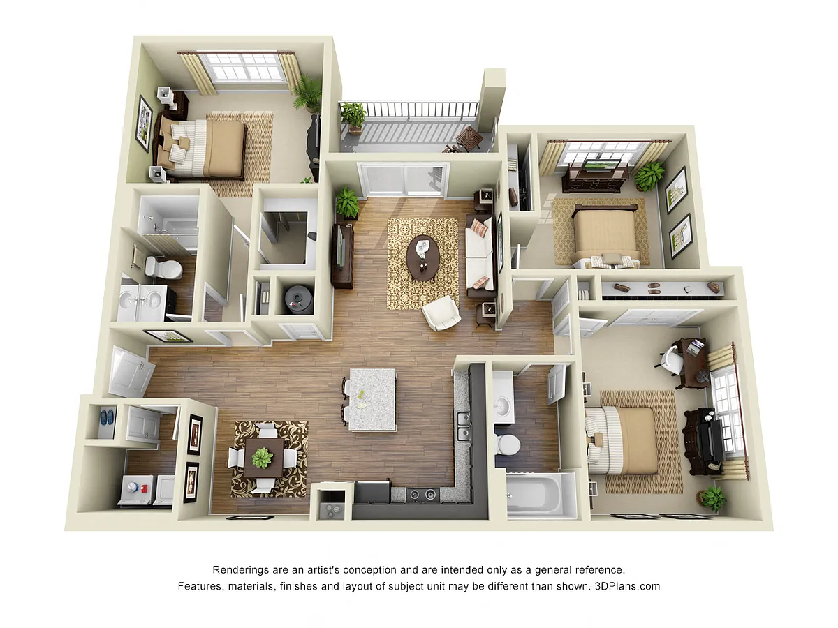 Floor plan Sandpiper