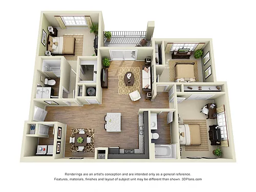 Floor plan Sandpiper