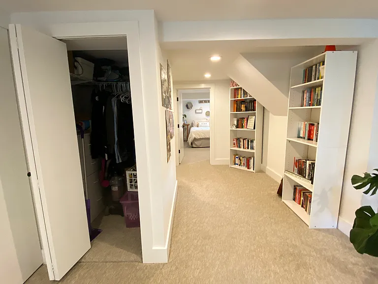 storage closet, left
