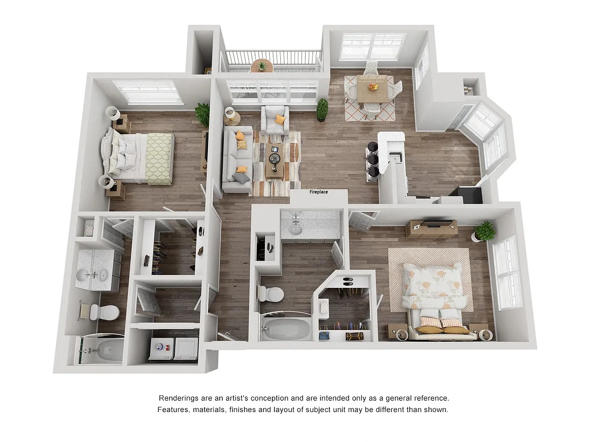 Floor plan The Belmont