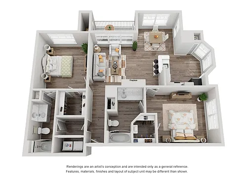 Floor plan The Belmont