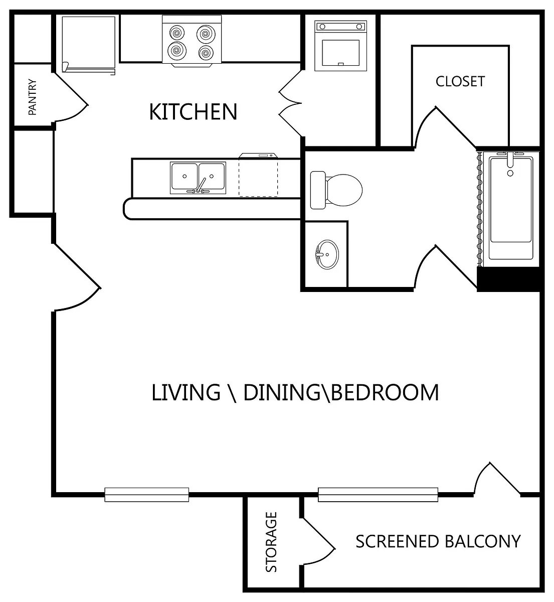 Floor plan S