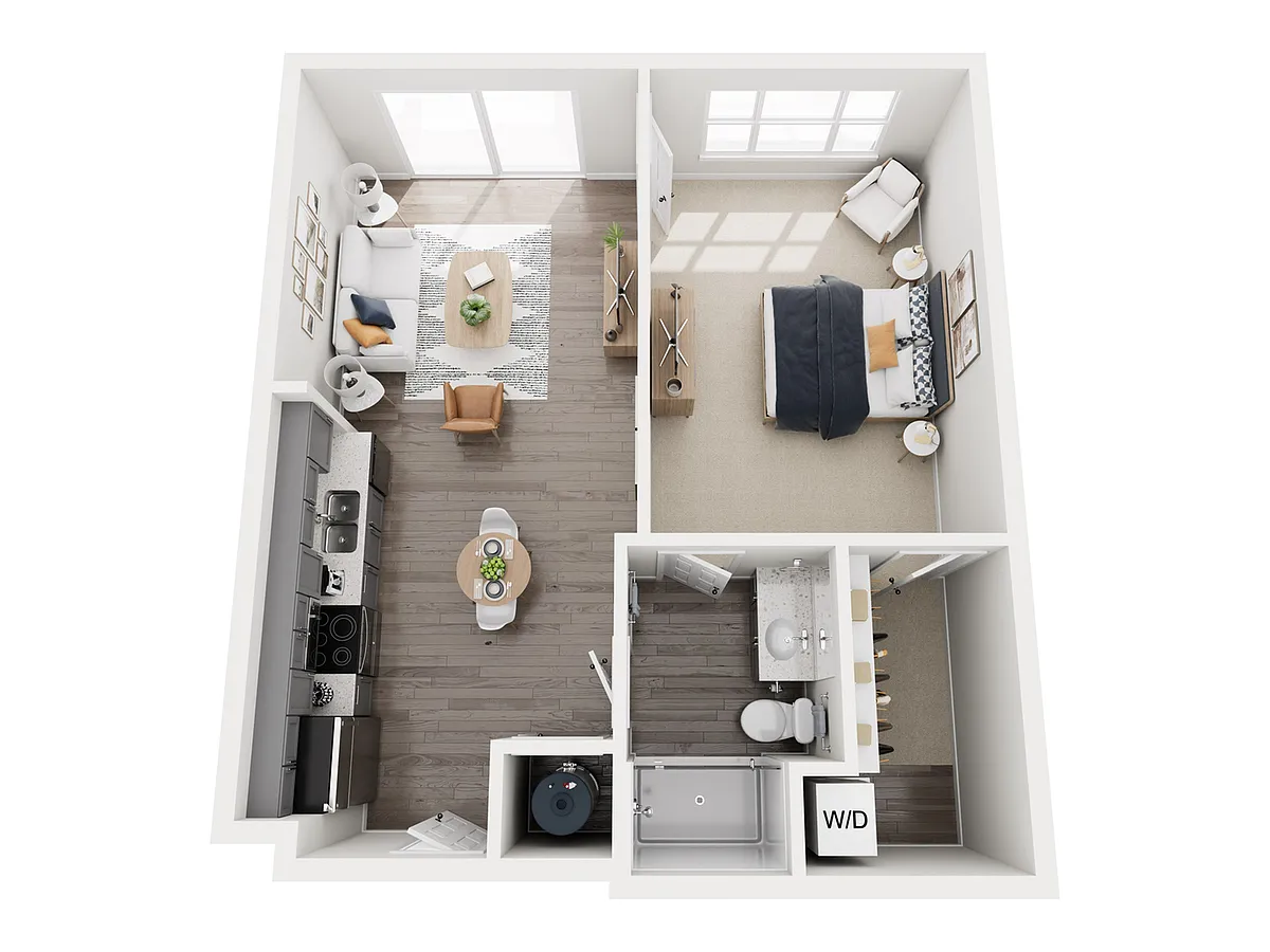 Floor plan 1B3