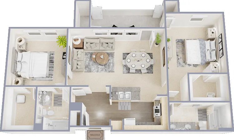 Plan 3 Floorplan Diagram